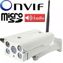 Camera Wifi Ip Externa Hd 960p Ircut Onvif Audio Micro Sd 60m - PlayShop Eletrônicos