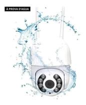 Camera Wifi Ip Hd Rotativa Externa Visão Noturna Prova Dágua