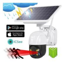 Câmera Wifi Ptz 1080p Externa Alimentada Por Energia Solar - Yosee