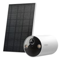 Câmera WiFi TP-Link Tapo C410 com painel solar - Electromundo Cor branca/preta