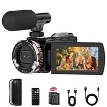 Câmera ZIMOCE 4K 60FPS Lente Dupla Zoom 21X 64GB Câmera ZIMOCE 4K 60FPS Lente Dupla Zoom 21X 64GB