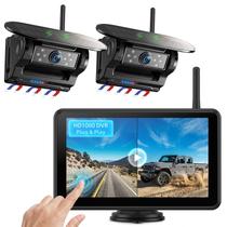 Câmeras de Ré Solares Sem Fio eRapta AWTCM501 com Tela Touchscreen de 7" Câmeras de Ré Solares Sem Fio eRapta AWTCM501 com Tela Touchscreen de 7"