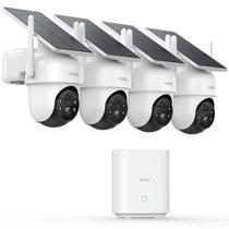 Câmeras de segurança AOSU Outdoor Wireless 4 Cam-Kit alimentado por energia solar Câmeras de segurança AOSU Outdoor Wireless 4 Cam-Kit alimentado por energia solar