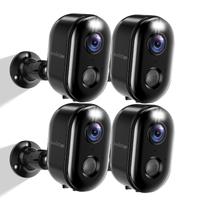 Câmeras de segurança Armorcope Wireless Outdoor 2k Color Night Vision