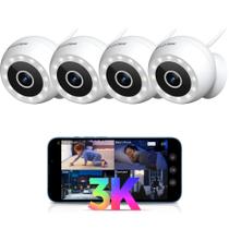 Câmeras de Segurança LaView 5MP 3K - Internas e Externas - IP65