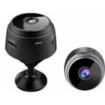 Câmeras De Segurança Mini Wifi Câmera com Sensor Visão noturna Externa Micro Wifi Cor Preto