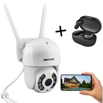 Câmeras Jortan Wi-fi Externa HD Com Visão Noturna + Fone Câmeras Jortan Wi-fi Externa HD Com Visão Noturna + Fone