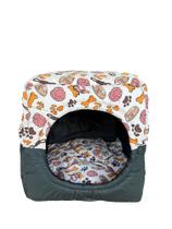 Caminha 3 em 1 Cama Iglu Para Cachorro Gato Super Confort M - Mec Pet