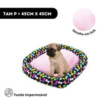 Caminha Cachorro Pequeno Médio com Zíper Lavável Barato 45x45cm