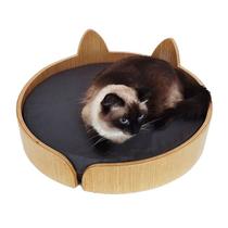Caminha Cama Cachorro Gato Pet Madeira Diferente Design