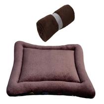 caminha colchonete pet colchão pra cachorro 45x50+mantinha caminha colchonete pet colchão pra cachorro 45x50+mantinha