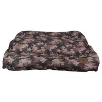 Caminha De Cachorro Cama Pet Camuflado Marrom 80X60Cm