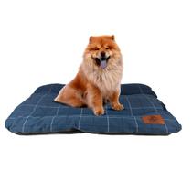 Caminha de Cachorro Cama Pet Com Ziper Mabuu Azul Tamanho Grande