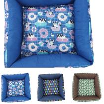 Caminha De Pet Quadrada Médio Impermeável 60cm x 60cm Com Ziper Confortável