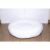 Caminha De Sherpa Pelo De Carneiro Para Pets 50 x 50 cm Cama Cachorro Gato Cachorro Várias Cores Cor:Branca