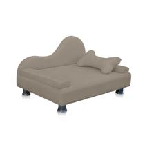 Caminha Divã Pet Cães e Gatos Grande Porte Suede