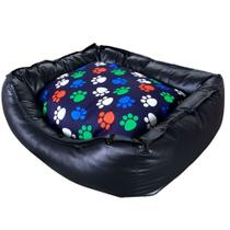 Caminha Eco Pet Impermeável + Almofada Lavável Anti-alérgica Para Cachorro e Gato - M Caminha Eco Pet Impermeável + Almofada Lavável Anti-alérgica Para Cachorro e Gato - M
