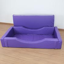 Caminha Montessori Espuma e material sintético Berço Nacional 150 x 80cm com colchão escolha a cor