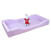 Caminha Montessori Solteiro Espuma e material sintético 2m08 x 1m08 sem colchão escolha a cor