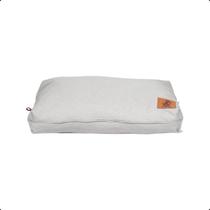 Caminha Para Cachorro Almofada Em Linho Gelo - Tamanho M 95cm X 75cm