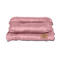 Caminha Para Cachorro Cama Pet Fun Lavável Rosa Tamanho G 80X50CM - Lavável e Resistente!