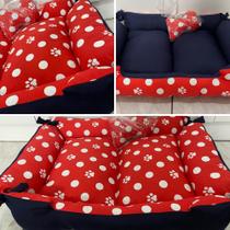 Caminha para Cães e Gatos - Tam G: 82x53cm - Tam M: 69X47cm - Tam P: 51X38cm