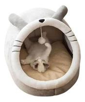 Caminha Para Gato Cama De Pelúcia Com Pêndulo Brinquedo Pet Animais de Estimação Caverna Casa Cão - CLICK