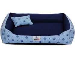 Caminha pet cachorro gato casinha com fundo impermeável tamanho m - CAZZA STORE