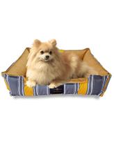 Caminha Pet Cachorro & Gato- Impermeável- Acquablock- M - Amarelo Listrado