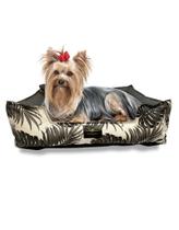 Caminha Pet Cachorro & Gato- Impermeável- Acquablock- M - Chumbo Folhagem