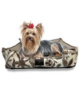 Caminha Pet Cães e Gatos Cochilo Luxo Conforto Tamanho M 60x50cm em Linho Impermeável Caminha Lavável com Zíper e Fundo Removível para Cachorro e Gato