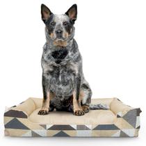 Caminha Pet Cães Gatos Estampada Lavável Com Zíper Retangular G