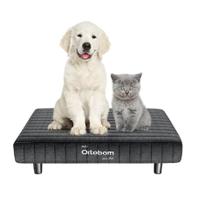 Caminha Pet Cão e Gato Confortavel 80x60cm Ortobom em linho