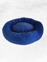 Caminha Pet de Pelúcia Redonda Para Cachorros e Gatos Macia - Lavi Baby Store