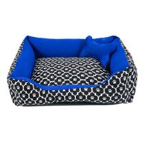 Caminha Pet Dog Para Cachorro Ou Gato Grande 70x55cm Patinha Azul Caminha Pet Dog Para Cachorro Ou Gato Grande 70x55cm Patinha Azul