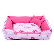 Caminha Pet Dog Para Cachorro Ou Gato Médio 60x50 Balão Pink Caminha Pet Dog Para Cachorro Ou Gato Médio 60x50 Balão Pink