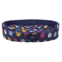 Caminha Pet Espuma Europa Lacinho Oval Cães Gatos Cachorrinhos 4 - varias estampas - Kolin Enxoval