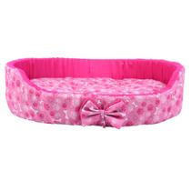 Caminha Pet Espuma Europa Lacinho Oval Cães Gatos Cachorrinhos Porte Pequeno, Médio e Grande