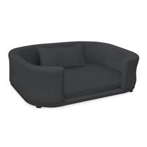 Caminha Pet Lola Estofada Sofá Com Almofada Cachorro Gato Pequeno Porte Cinza Caminha Pet Lola Estofada Sofá Com Almofada Cachorro Gato Pequeno Porte Cinza