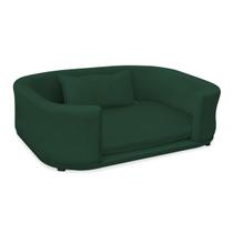 Caminha Pet Lola Estofada Sofá Com Almofada Cachorro Gato Pequeno Porte Verde Caminha Pet Lola Estofada Sofá Com Almofada Cachorro Gato Pequeno Porte Verde