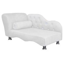 Caminha Pet Luxo Divâ Strass Tecido material sintético Caminha Pet Luxo Divâ Strass Tecido material sintético