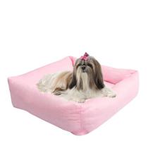 Caminha Pet Quadrada Para Gatos e Cachorros Velboa Veludo Suede Impermeável Antiderrapante - LuckBaby Store