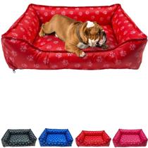 Caminha Pet Retangular Impermeável M Lavável Vermelho Caminha Pet Retangular Impermeável M Lavável Vermelho