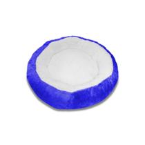 Caminha Pet Sherpa Redonda Para Cães E Gatos 50x50cm Tecido Pelinho Pele de Carneiro