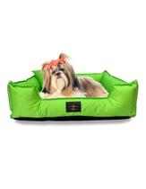 Caminha Pets Cães Gatos Impermeável Tamanho G 70x60cm Luxo Conforto em Nylon VERDE LIMÃO com Fundo Removível Lavável para Cachorro e Gato Cochilo Pet