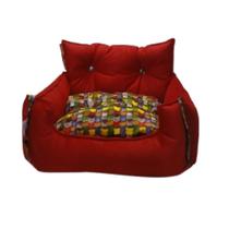 Caminha poltrona luxo de suede tamanho g