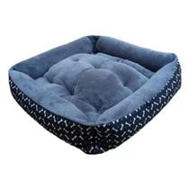 Caminha Pra Shitzu Cama Pra Cachorro Médio Porte 60cm X 60cm Cinza - EnxovaisBaratão