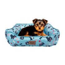 Caminha Zoola Céu Azul Para Cachorro Gato Caminha Pet 75x60 Cm Tam 4 Pra Pets Grandes Capa Lavável