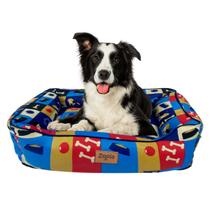 Caminha Zoola Pet Para Cachorro Gato Cama Pet Mosaico 75x60 Cm Pra Pets Com Capa Lavável - Tam 4