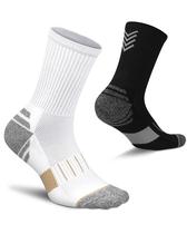 Caminhada atlética feminina Crew Socks Amutost que absorve a umidade